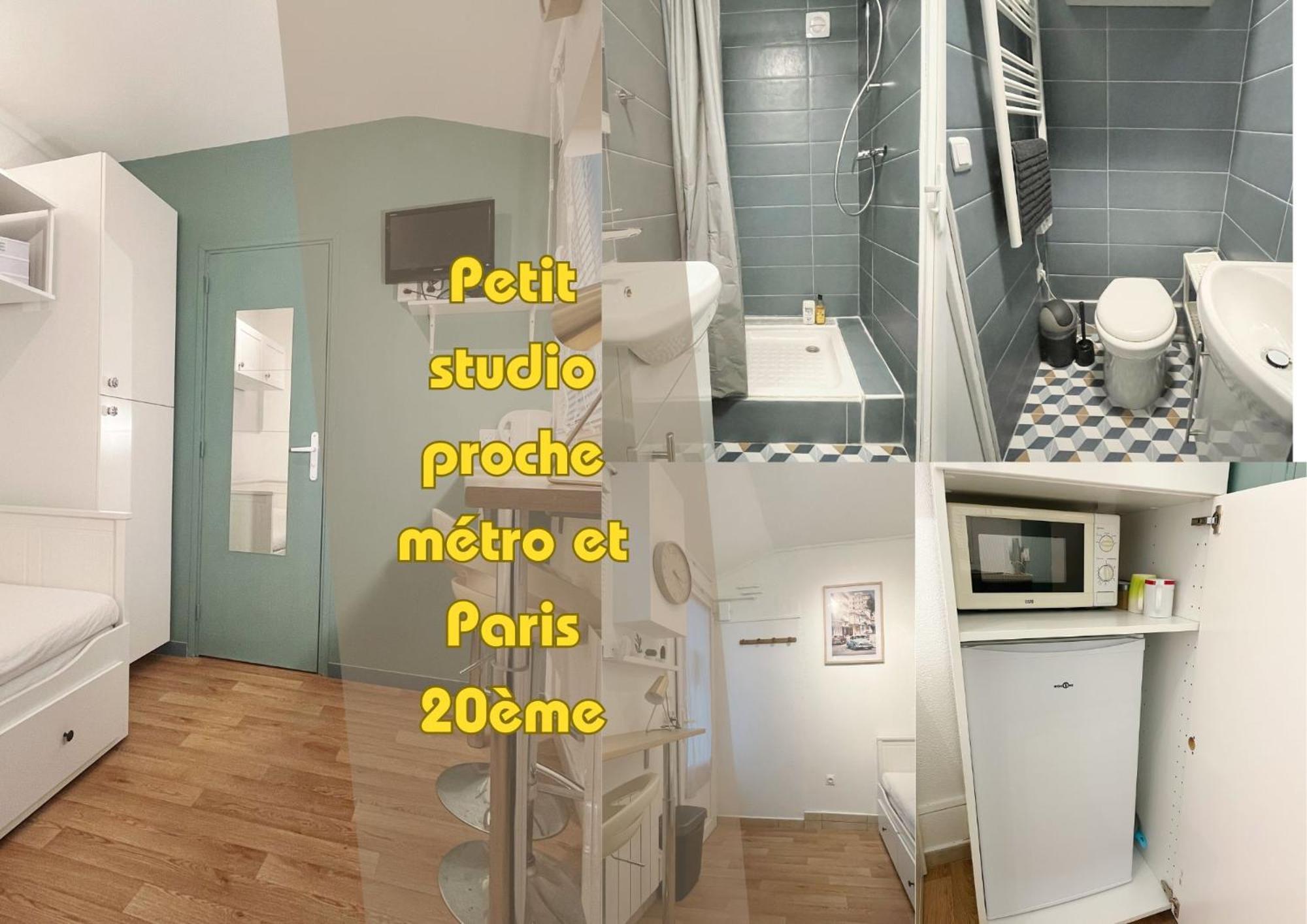 #1 Petit Studio Pres Du Metro L9 Bagnolet Eksteriør billede